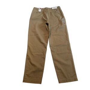 Tommy Hilfiger Plain Front Chino Pants Sz 40x35 NWT